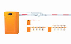 自动停车场闸道
