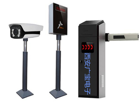 车牌识别直杆道闸